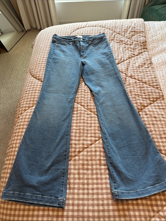 sofia by sofia vergara Denim - sofia by sofia vergara Medium Blue Flare Jeans